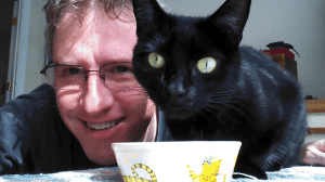 olive and matt eating closeup